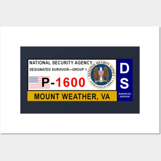 Mount Weather Vehicle Access Pass - Designated Survivor Posters and Art